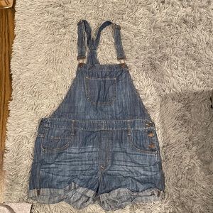 Womens overall shorts